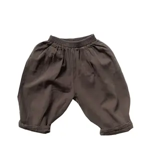 2022 New Born Baby Leggings tinta unita bambini jogging cotone infantile pantaloni lunghi bambino per ragazzi ragazze