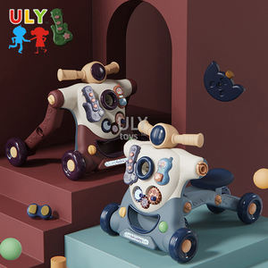 Poussette en plastique multifonctionnelle 3-en-1 pour bébés et tout-petits avec fonctions musicales éducatives - Product Image 2