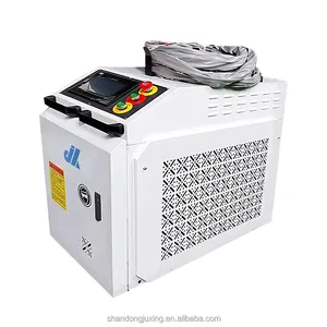 1000W Handheld Fiber Laser Corrosion and Rust Removal Cleaning Machine Cleans Rusty Iron Fence Metal Pipes Price