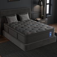 Matelas orthopédique européen de luxe pour hôtel hypoallergénique Matelas dans une boîte Matelas hybride hybride à ressort en mousse à mémoire de forme en gel de haute qualité
