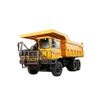 Camion benne rigide tout-terrain 6x4 TL875B pour opérations minières avec moteur et pompe haute performance
