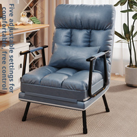 Fauteuil Paresseux Pliant Multifonctionnel pour Bureau, Sieste, Pause Déjeuner, Balcon – Nouveau Canapé-Lit Simple à Double Usage