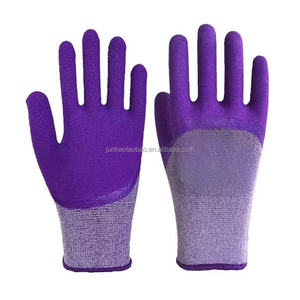 China fabriek groothandel werkhandschoenen met zwarte schuimlatex coating semi-comfortabele beschermende veiligheidshandschoenen - Product Image 4