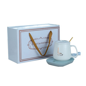 Ensemble en céramique, meilleure vente, boîte cadeau café Business <span class=keywords><strong>patron</strong></span> dame noir manchette tasse à thé cadeau de mariage/ - Product Image 4