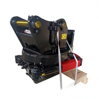 Rotateur inclinable hydraulique Shenglun SLN pour excavatrice 5-6 tonnes, structure à démontage simple, remplacement rapide des joints et des pièces usées