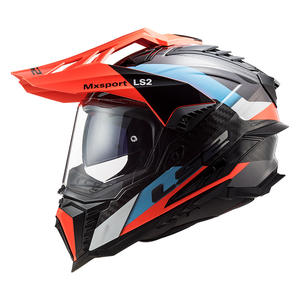 <span class=keywords><strong>Casco</strong></span> Integral de Motocross LS2 de Fibra de Carbono con Visera Antivaho de Doble Lente para las Cuatro Estaciones, Todoterreno, Certificado GB811-2022A - Product Image 1