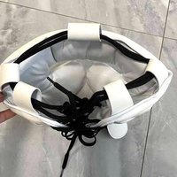 Casque de protection intégral professionnel réglable en PU avec sangle de menton réglable pour la boxe, le taekwondo et l'entraînement aux arts martiaux