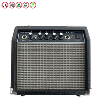 Vente en gros d'un ensemble complet d'amplificateur de guitare électrique/basse de 20 W et d'un système audio de chant pour guitare, livré directement