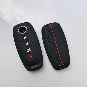 Étui de protection en silicone souple pour clé de voiture Nissan X-Trail T33 Kicks Qashqai J12 <span class=keywords><strong>Juke</strong></span> Teana Altima Ariya 2023 - Product Image 1