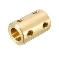Manchon de raccord hexagonal en laiton usiné CNC sur mesure OEM de précision