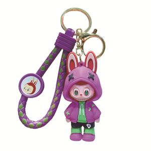 Baby Speelgoed Exquise Creative Ins Buck Tanden Net Rode Plastic Sleutelhanger Klein Geschenk Groothandel Schattige Schooltas Hanger Sieraden Pop Cn Zhe 1/6 Schaal Meubels - Product Image 5