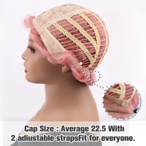 Nouvelle perruque synthétique courte ondulée style Finger Wave pour femmes noires, perruque bouclée <span class=keywords><strong>Lady</strong></span> Nuna, idéale pour les années 20, les cosplay et les fêtes d'Halloween - Product Image 5