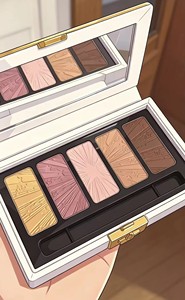 Nouveau produit de luxe très demandé - Palette d'ombres à paupières éblouissante et rêveuse à cinq couleurs haute visibilité pour ensemble de cosmétiques féminins - Product Image 6
