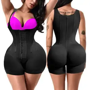 Fajas Colombianas Vrouwen Gordel Shapewear Hoge Compressie Butt Lifter Bodysuit Shapewear Tummy Controle Shorts Full Body Shaper