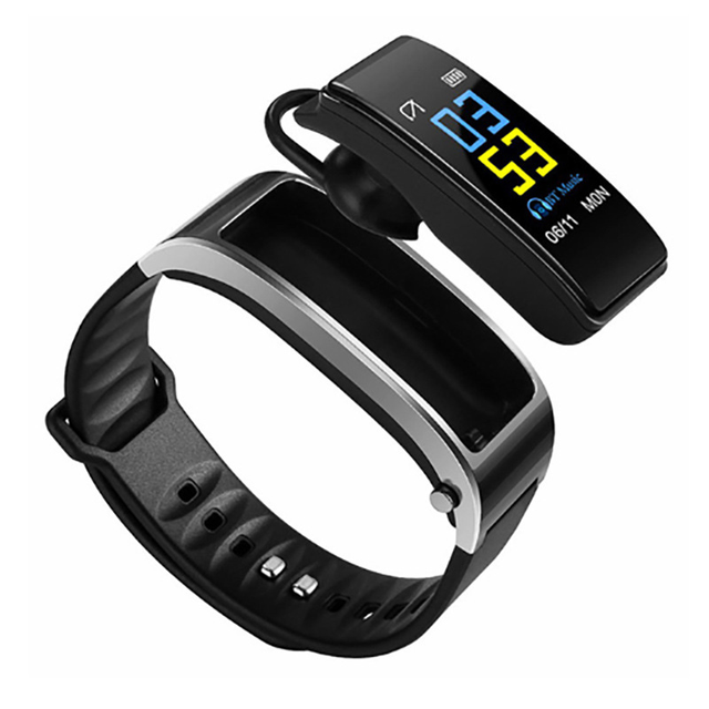 Best Price of New Design Y3PLUS 2 in 1 Smart Watch Blue Tooth Headset Talk Band