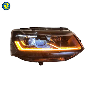 Fari Anteriori a LED YU GUANG per <span class=keywords><strong>Volkswagen</strong></span> VW Multivan T5 Transporter 2010 <span class=keywords><strong>2015</strong></span> Lampade Anteriori Aggiornamento <span class=keywords><strong>T6</strong></span> Luci a LED DRL Luce Frontale - Product Image 5