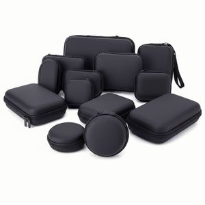 Étui rigide en EVA avec fermeture éclair pour accessoires, personnalisé et multifonctionnel - Product Image 2