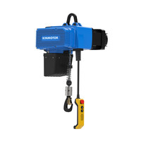 Palan à chaîne électrique série D2B025 durable en usine 250KG de haut 4m 5m 6m 8m