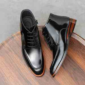Chaussures décontractées de printemps-été pour hommes, style britannique, à bout carré, Derby à lacets, semelles antidérapantes et respirantes - Product Image 6