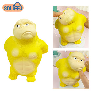 Monkey Sqishy Toys <b>Squishy</b> Soft Sand Tpr Gorilla Suit Stress Relief Squeeze <b>Squishy</b> Toys - Product Image 5