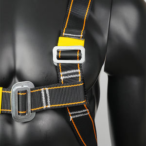 สายรัดเพื่อความปลอดภัยเต็มตัวสำหรับงานอุตสาหกรรมพร้อมแผ่นห่วงรูปตัว D และเอวหลังปรับได้อุปกรณ์สำหรับจับในฤดูใบไม้ร่วง - Product Image 6