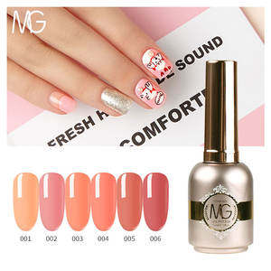 طلاء أظافر جل يو في خالٍ من الهيما 15 مل بـ 156 لونًا، طلاء أظافر سريع الجفاف وطويل الأمد من ستايلش جل بوليش لصالونات الأظافر - Product Image 2