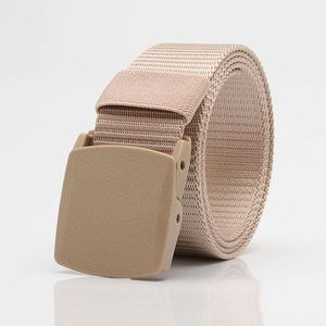 Ceinture en toile élastique avec boucle personnalisée, style décontracté, pour hommes et femmes - Product Image 2