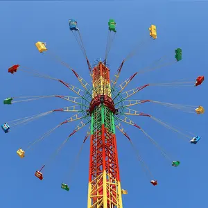 Goedkope Chinese Amusement Apparatuur Vliegende Sky Ride Te Koop Pretpark Attracties Sensatie Ritten