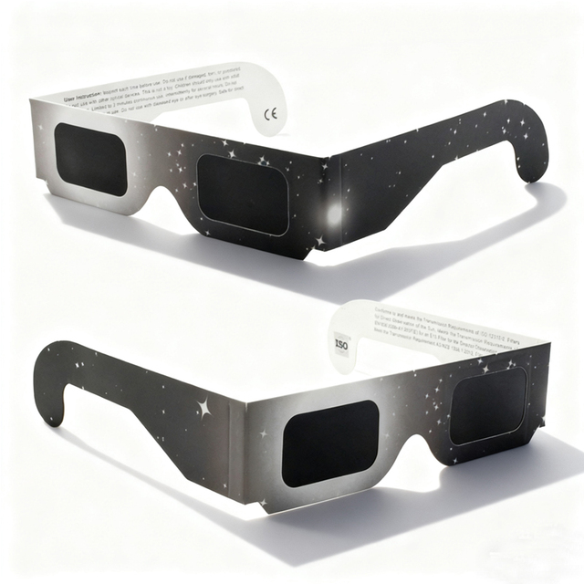 2027 Wholesale Customized OEM Printing Paper Solar Eclipse Glasses Gafas Para Eclipse Solar for Science