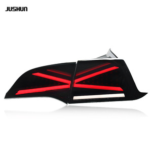 Ensemble de feux arrière Jushun Tesla Model 3 Model Y, aile d'ombre, lumière LED dynamique 12V - Product Image 2