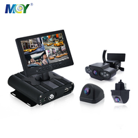 Système de caméra de surveillance MDVR Full HD coloré, 4 caméras, enregistreur DVR, surveillance et sécurité pour évènements, Taxi