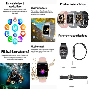 Vanssa hk80 sang trọng người phụ nữ Smartwatch xoay BT trợ lý giọng nói giám sát sức khỏe xoay thể thao ngoài trời đồng hồ thông minh - Product Image 5