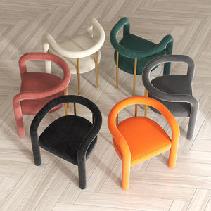 <b>Dining</b> <b>Chair</b> With Backrest For Living Room And <b>Dining</b> Space Adult Use <b>Velvet</b> Upholstery Modern Design - Product Image 1