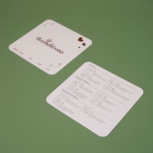 Custom Design With Your Logo Nail Display Paper Card Print Wholesale Luxury Necklace Cards for Small Business - Product Image 5