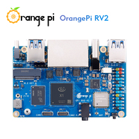 Orange Pi RV2 2GB 4GB 8GB RAM LPDDR4 8 cœurs RISC-V 2TOPS AI CPU ordinateur à carte unique WiFi BT5.0 BLE M2 PCIE SSD Mini PC