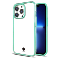 Coque de téléphone de fournisseur en gros de conception de cadre coloré transparent en vrac pour iphone X XS XR 11 12 pro max 13 14 15 pro