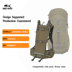 Sac à dos de randonnée Gbaz Force, cadre léger de 3,3 lb, bretelles réglables, design ergonomique, vert Ranger, unisexe, utilisation en extérieur - Product Image 2