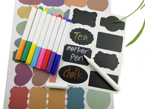 Non tossico liquid chalk marker, pennarello cancellabile con pennello lavagna marker pen - Product Image 3