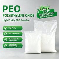 Poudre d'oxyde de polyéthylène (PEO) soluble dans l'eau, directement de l'usine, pour mortiers et composés autolissants