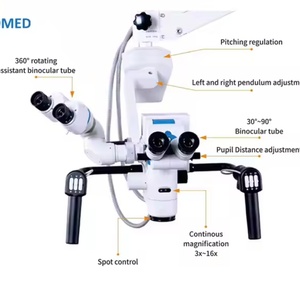 Medical Neurosurgical Surgical <b>Microscope</b> ENT Neurosurgery Dental Surgery Handle Operation <b>Microscope</b> EOM-5 - Product Image 4