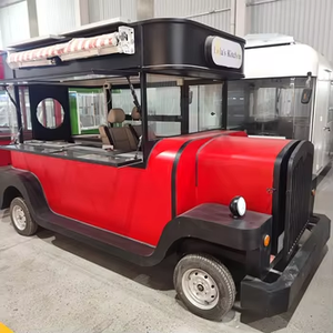 รถพ่วงขายอาหารไฟฟ้าสแตนเลสแบบลากจูง รับน้ำหนักได้ 2500 กก. ขายในจีน - Product Image 1