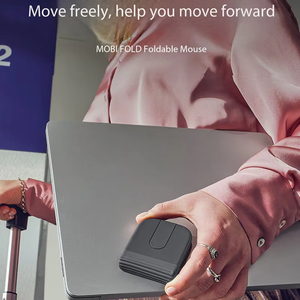 เมาส์พับได้ Logitech MOBI FOLD พกพาสะดวก เมาส์ไร้สาย แบตเตอรี่แบบชาร์จได้ - Product Image 5