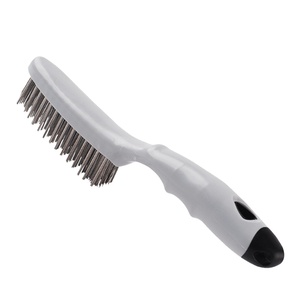 Oem tùy chỉnh cấp công nghiệp dây thép không gỉ bàn chải với Vòng xử lý - Product Image 1