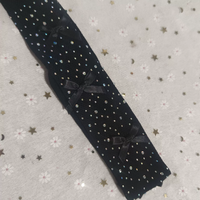 Chaussette d'été en maille fine et serrée pour enfants Fashion Shiny Rhinestone Solid Color Children Pantyhose Breathable Legging Stocking Sock