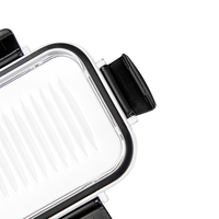 Boîte de rangement des aliments pour bébés, transparente, en Silicone, sans Bpa, étanche, pour conserver les céréales, les aliments pour bébés secs, récipients pour la conservation