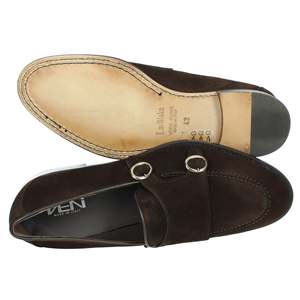 Mocasines de Vestir para Hombre Veni, Color Marrón, Talla 39, de Gamuza - Product Image 6