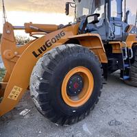 LIUGONG 856H Chargeur sur pneus d'occasion à vendre Chine Fourni Original Cummins 5 Ton 5000kg