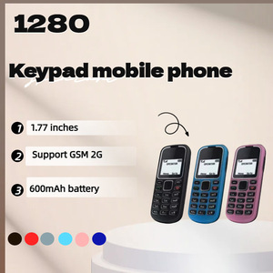 Teléfono Móvil Básico Desbloqueado con Doble SIM, 1280 Barras, Larga Duración de Batería, <span class=keywords><strong>Radio</strong></span> FM y Soporte Multilingüe - Venta al por Mayor de Fábrica - Product Image 2
