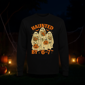 T-shirt à manches longues Halloween Haunted By 6-7 Ghost - Product Image 3