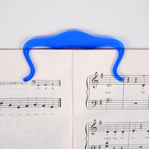 ขายส่งคลิปหนีบหนังสือเพลงอะคริลิกแบบยืดหยุ่น ที่ใส่โน้ตเพลงแบบพกพา คละสี สำหรับอุปกรณ์โรงเรียนดนตรี - Product Image 3